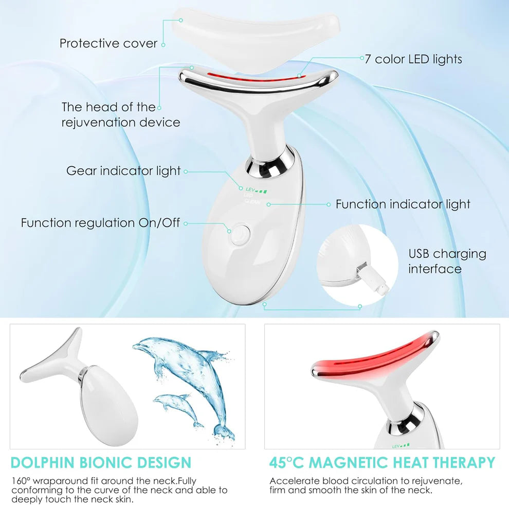 7-in-1 LED Therapy Face & Neck Sculptor